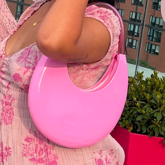 Pink Melissa jelly moon bag - Picture 8 of 9